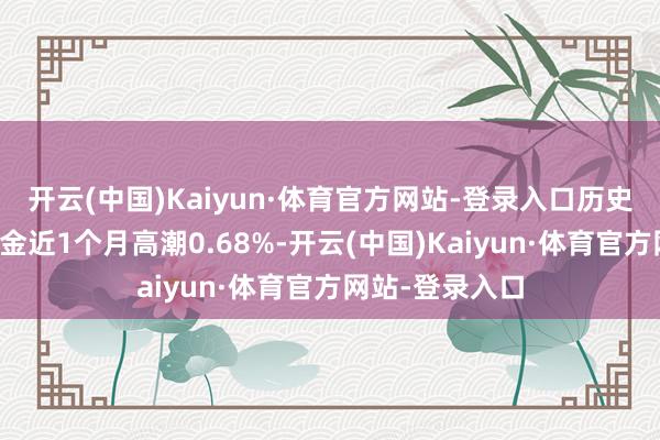 开云(中国)Kaiyun·体育官方网站-登录入口历史数据披露该基金近1个月高潮0.68%-开云(中国)Kaiyun·体育官方网站-登录入口